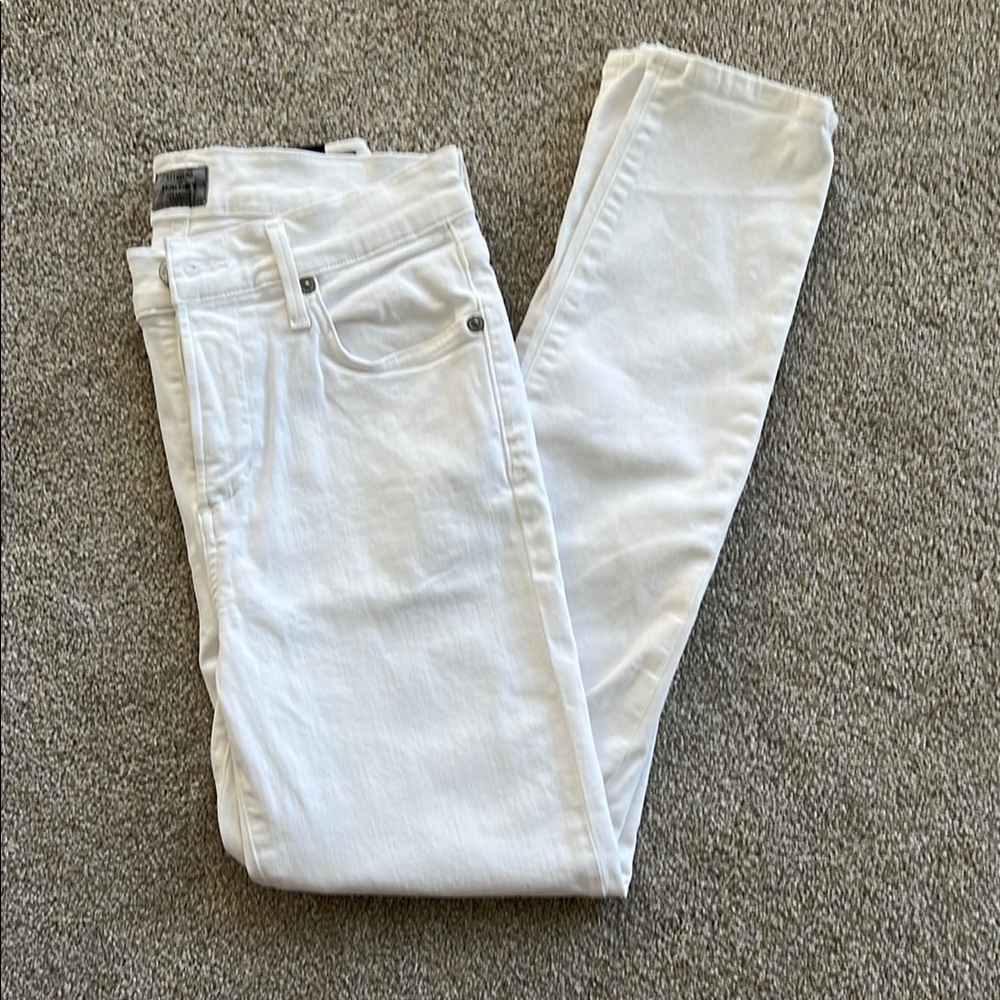 Women's Citizen Of Humanity White Jeans Size 26